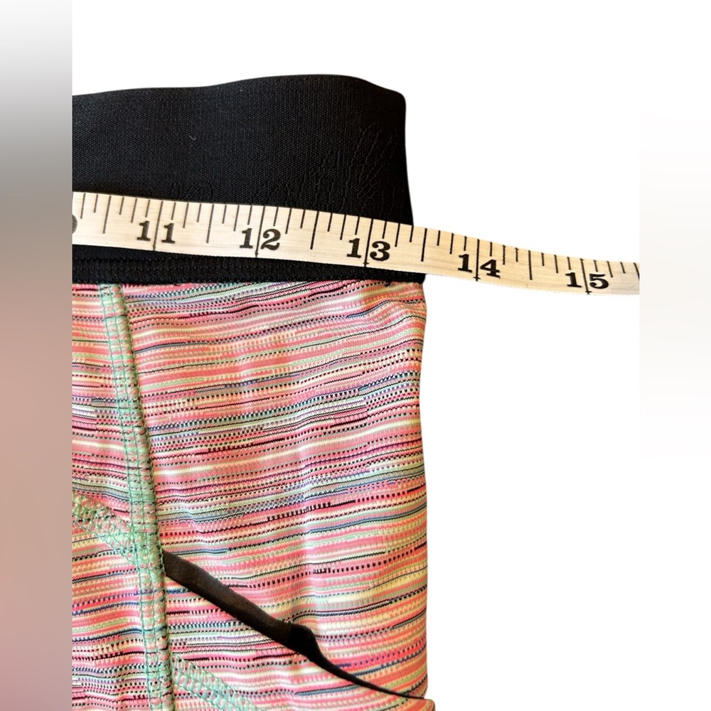 Lululemon What The Sport Short Pink Blue Stripe 6 - Picture 11 of 13